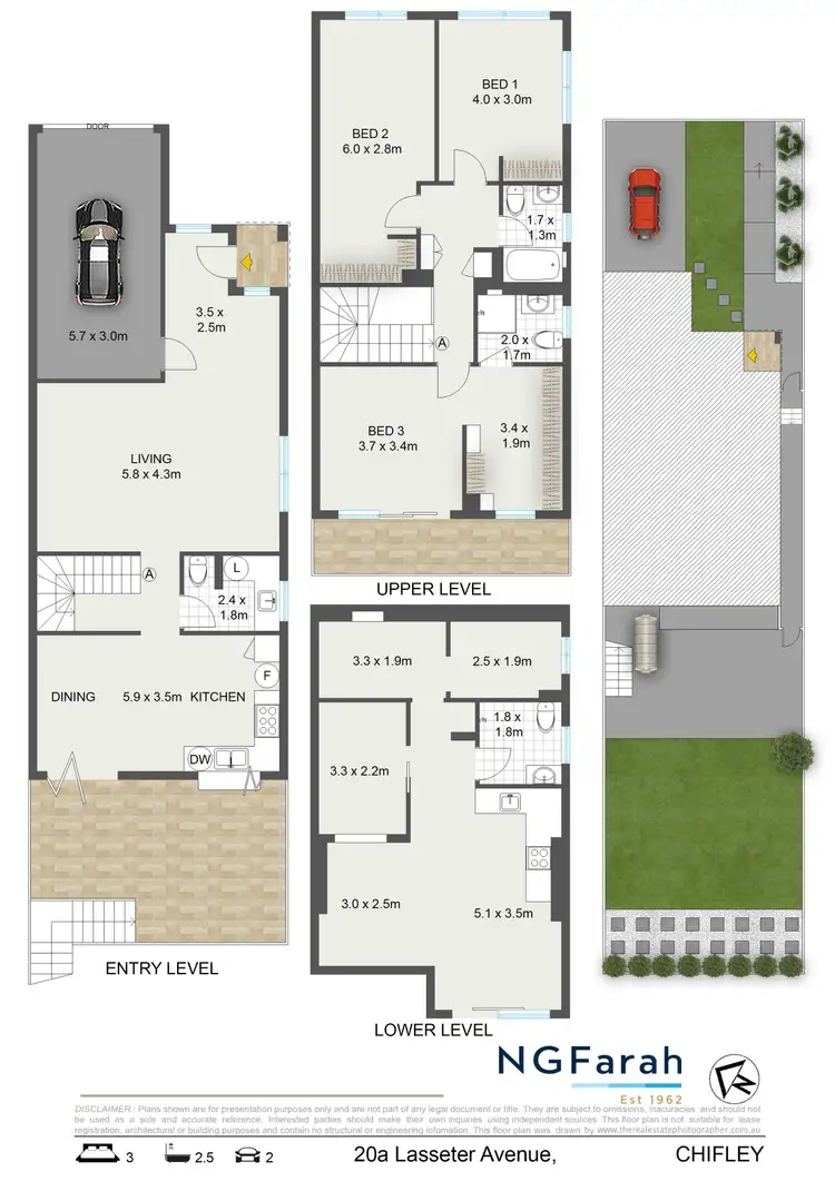 Floorplan of Homely house listing, 20a Lasseter Avenue, Chifley NSW 2036