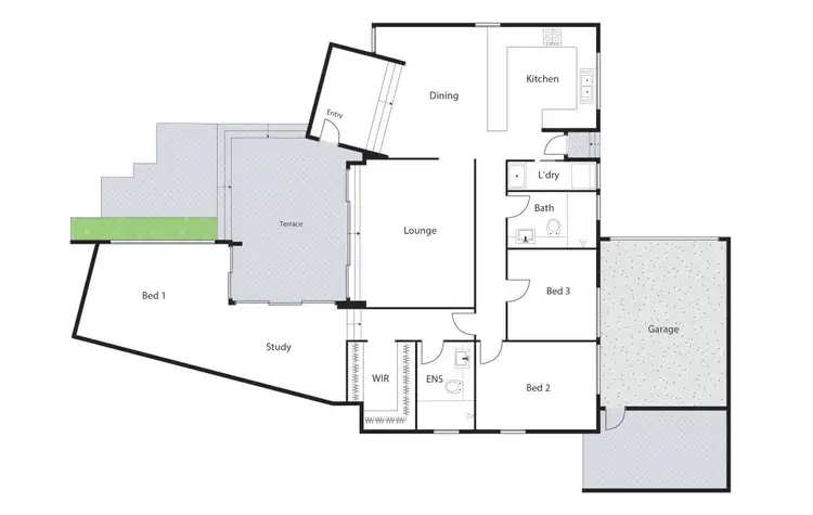Floorplan of Homely house listing, 103A Gilmore Crescent, Garran ACT 2605