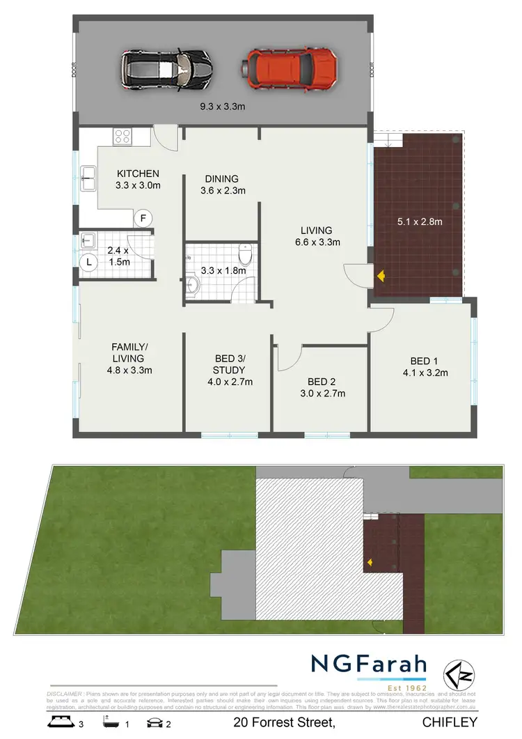 Floorplan of Homely house listing, 20 Forrest Street, Chifley NSW 2036
