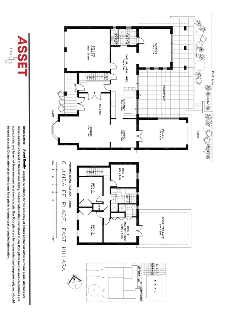 Floorplan of Homely house listing, 6 Jindalee Place, East Killara NSW 2071