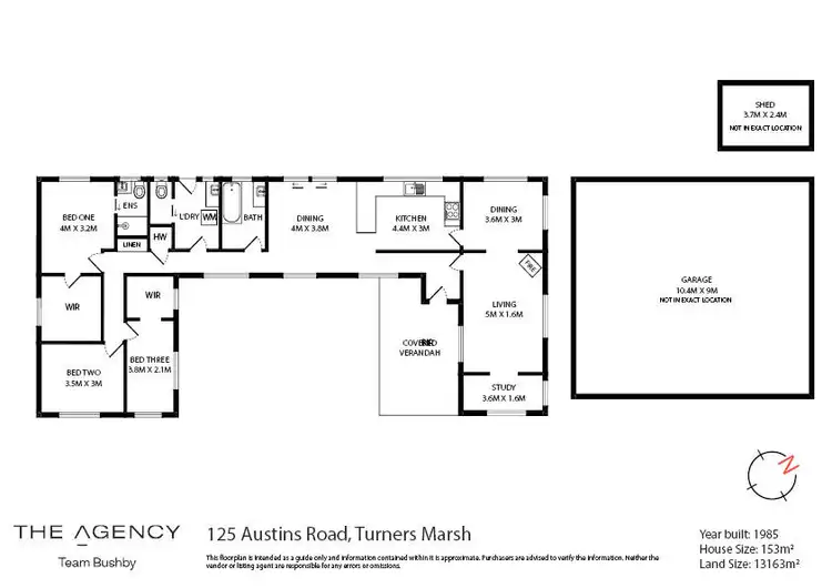 Floorplan of Homely house listing, 125 Austins Road, Turners Marsh TAS 7267