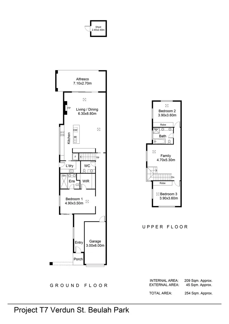 Floorplan of Homely house listing, 12 Verdun Street, Beulah Park SA 5067