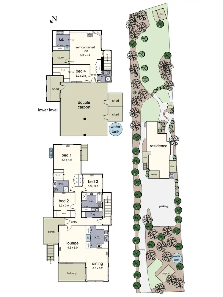 Floorplan of Homely house listing, 20 Bastow Road, Lilydale VIC 3140