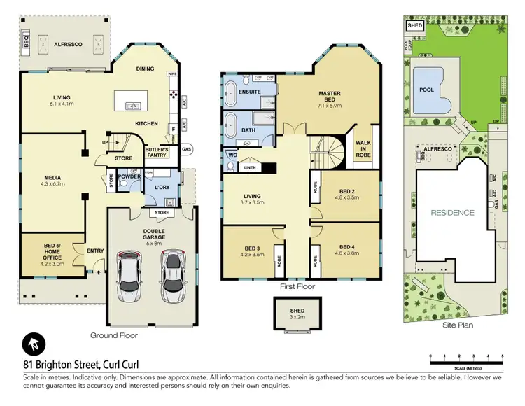 Floorplan of Homely house listing, 81 Brighton Street, Curl Curl NSW 2096