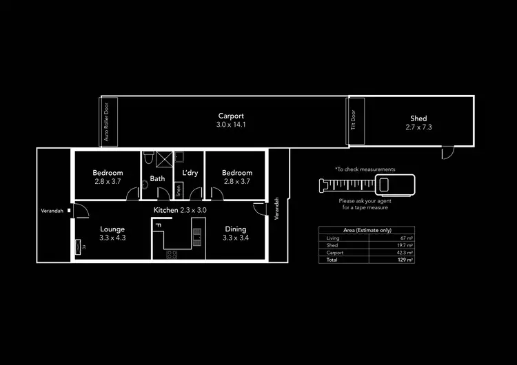Floorplan of Homely house listing, 364 Victoria Road, Taperoo SA 5017