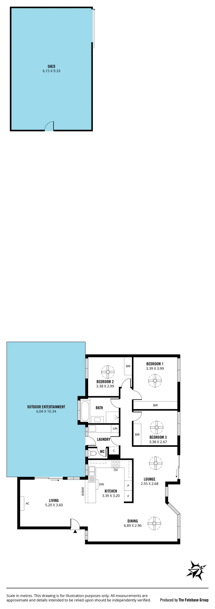 Floorplan of Homely house listing, 1/17B Kookaburra Court, Mclaren Flat SA 5171