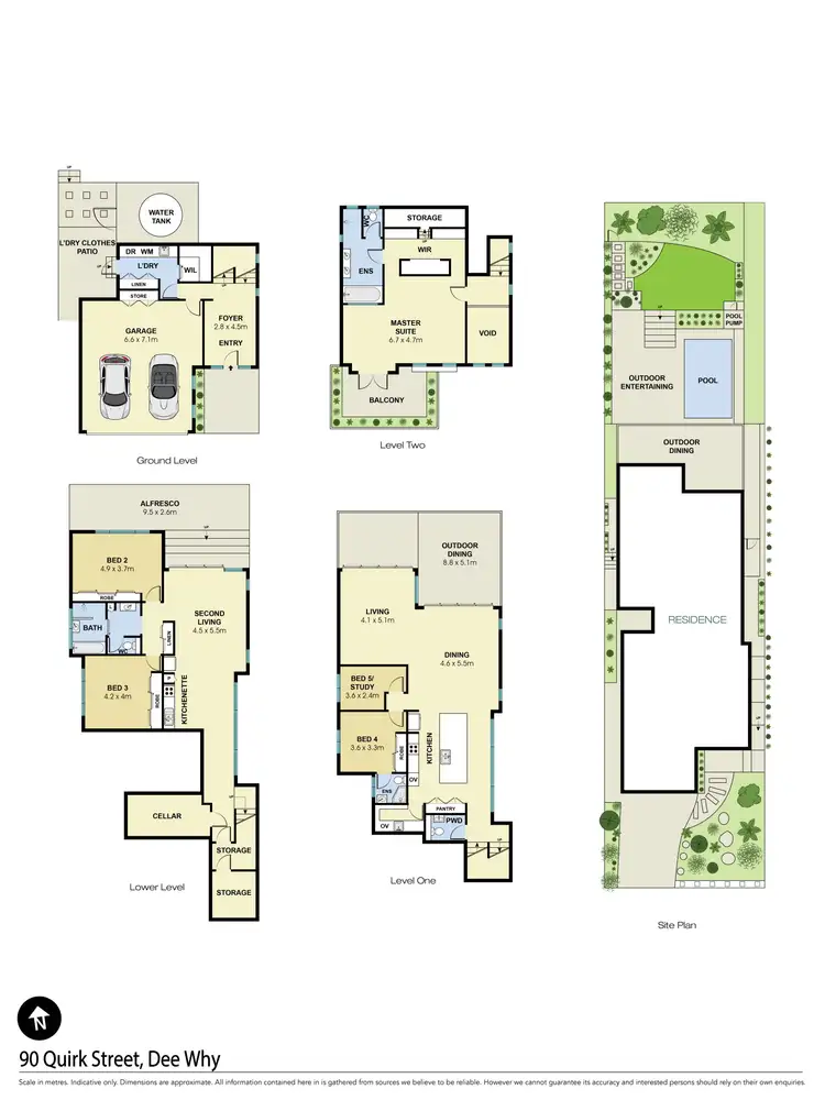 Floorplan of Homely house listing, 90 Quirk Street, Dee Why NSW 2099