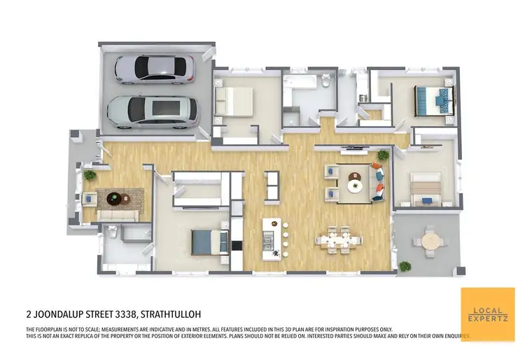 Floorplan of Homely house listing, 2 Joondalup Street, Strathtulloh VIC 3338