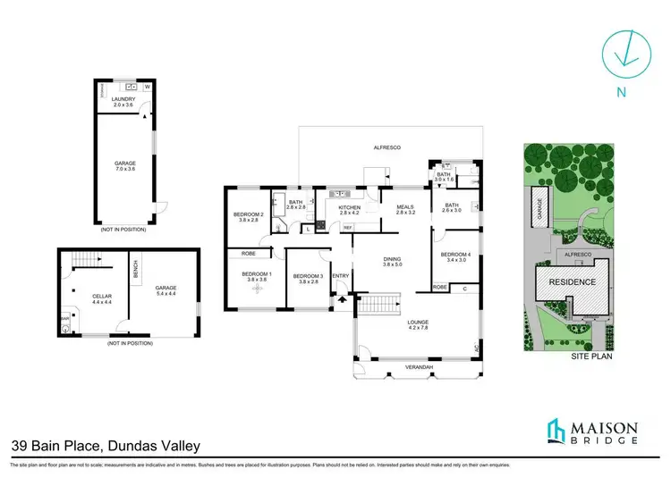 Floorplan of Homely house listing, 39 Bain Place, Dundas Valley NSW 2117