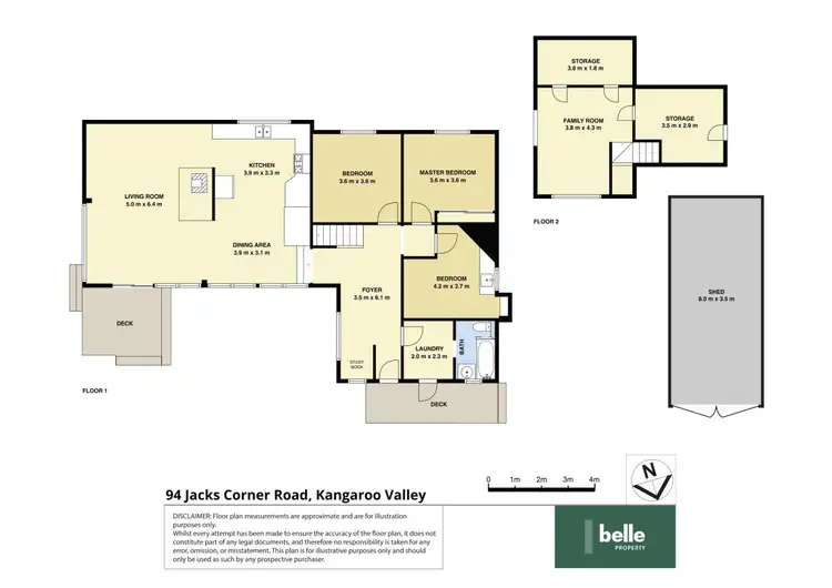Floorplan of Homely house listing, 94 Jacks Corner Road, Kangaroo Valley NSW 2577