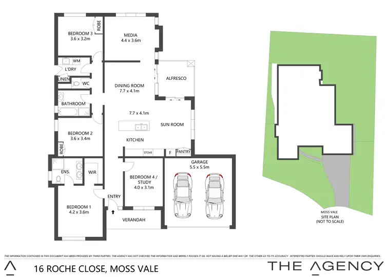 Floorplan of Homely house listing, 16 Roche Close, Moss Vale NSW 2577