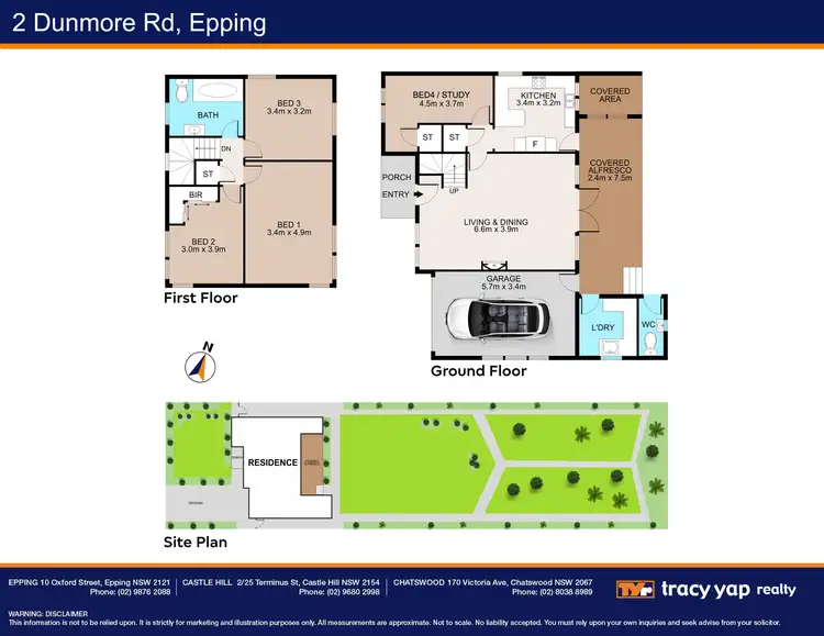 Floorplan of Homely house listing, 2 Dunmore Road, Epping NSW 2121