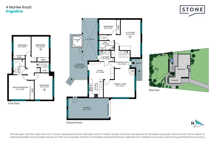Floorplan of Homely house listing, 4 Marlee Road, Engadine NSW 2233