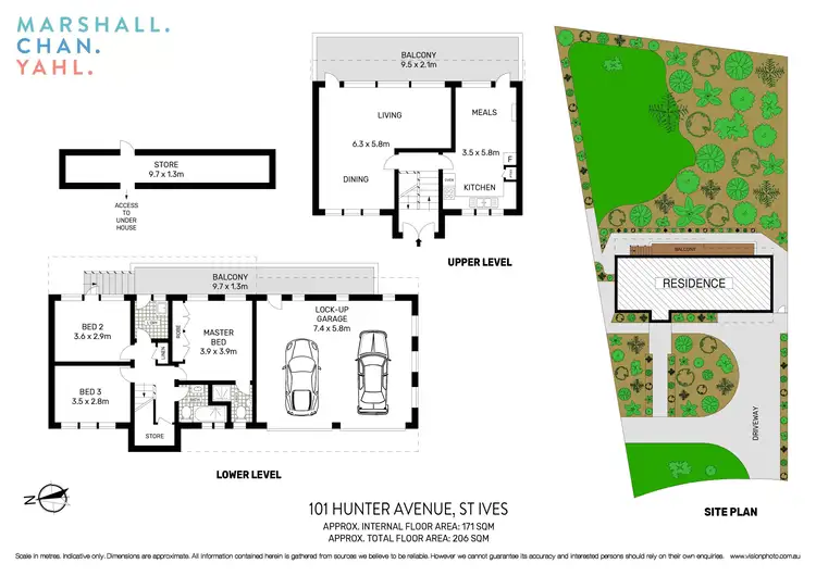Floorplan of Homely house listing, 101 Hunter Avenue, St Ives NSW 2075