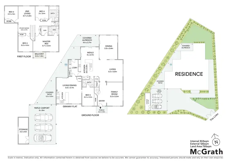 Floorplan of Homely house listing, 32 The Links, Robina QLD 4226