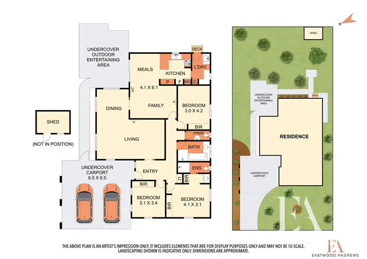 Floorplan of Homely house listing, 11 Elinbank Drive, Grovedale VIC 3216
