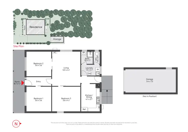 Floorplan of Homely house listing, 18 Delacey Street, Maidstone VIC 3012