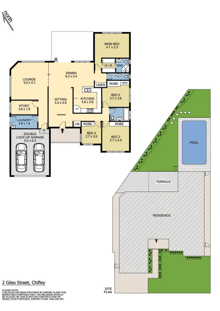 Floorplan of Homely house listing, 2 Giles Street, Chifley NSW 2036