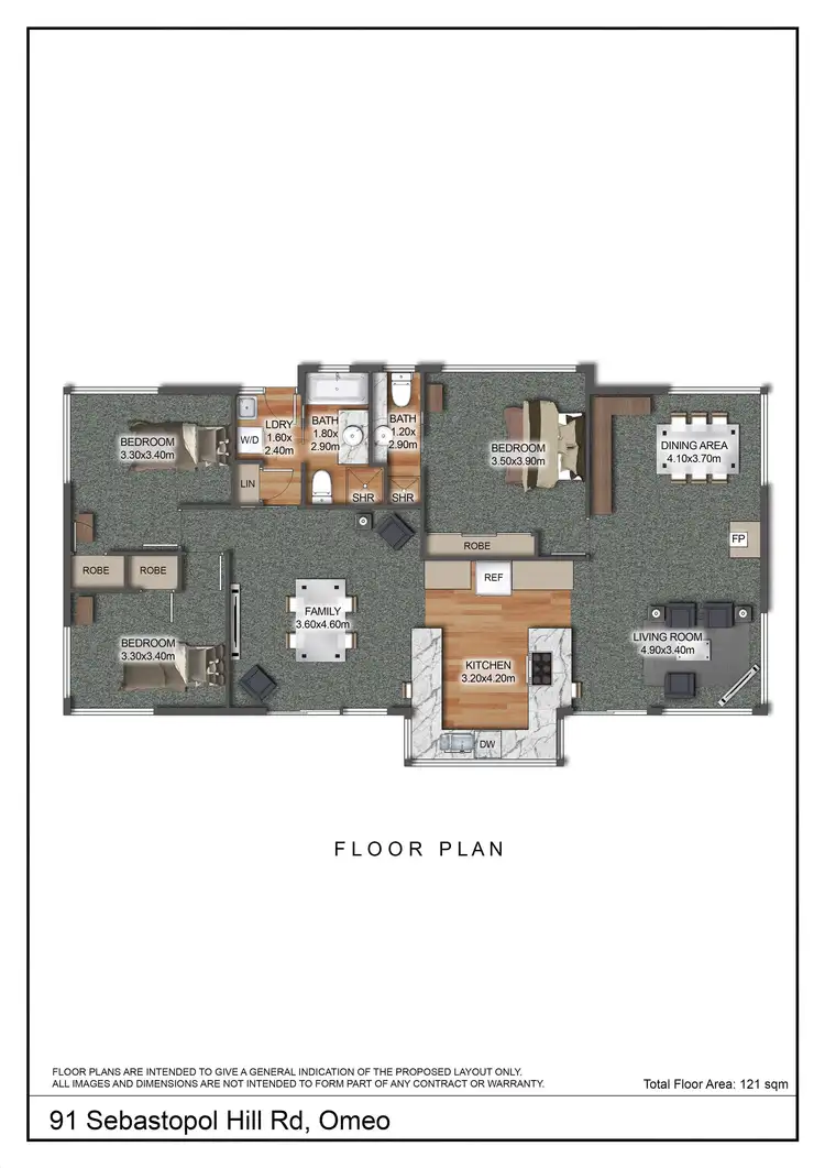 Floorplan of Homely house listing, 91 Sebastopol Hill Road, Omeo VIC 3898