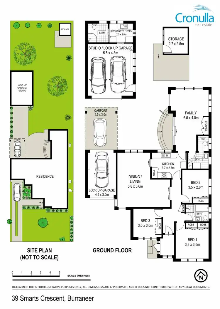 Floorplan of Homely house listing, 39 Smarts Crescent, Burraneer NSW 2230