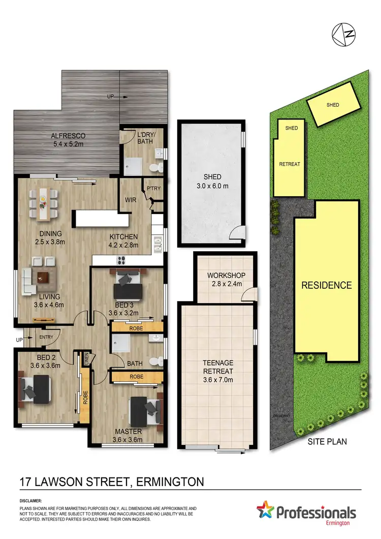 Floorplan of Homely house listing, 17 Lawson Street, Ermington NSW 2115