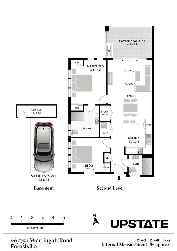 Floorplan of Homely apartment listing, 26/751 Warringah Road, Forestville NSW 2087