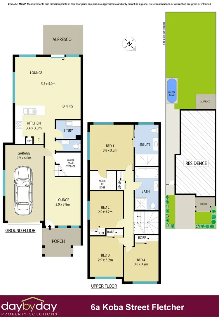 Floorplan of Homely house listing, 6A Koba Street, Fletcher NSW 2287
