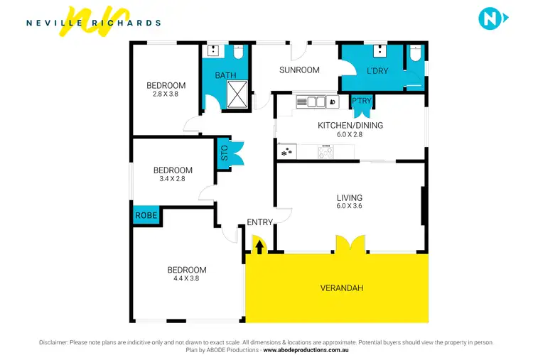 Floorplan of Homely house listing, 18 Fairfax Street, Portarlington VIC 3223