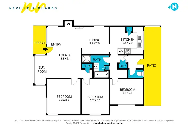 Floorplan of Homely house listing, 14 Drysdale Street, Portarlington VIC 3223