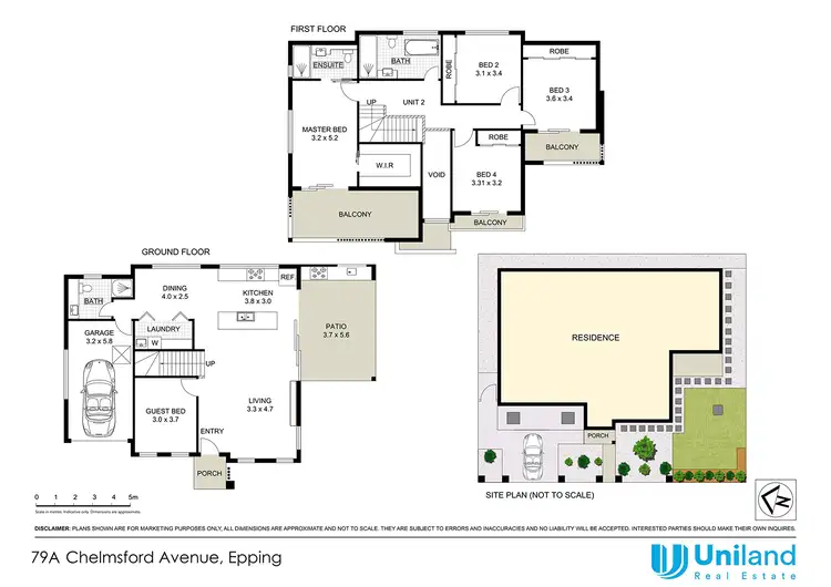 Floorplan of Homely house listing, 79A Chelmsford Avenue, Epping NSW 2121