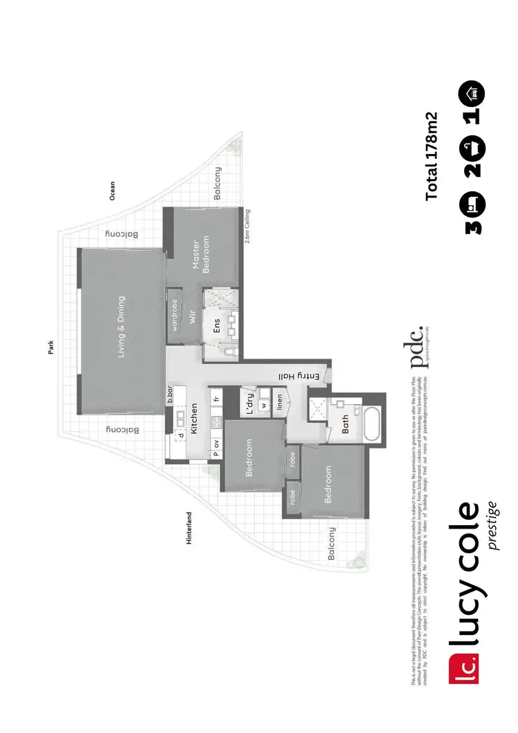 Floorplan of Homely apartment listing, 2401/89 Surf Parade, Broadbeach QLD 4218