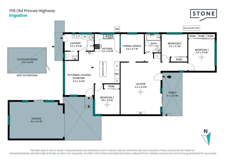 Floorplan of Homely house listing, 1116 Old Princes Highway, Engadine NSW 2233