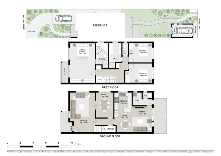 Floorplan of Homely semi-detached listing, 2/30 William Street, Hornsby NSW 2077
