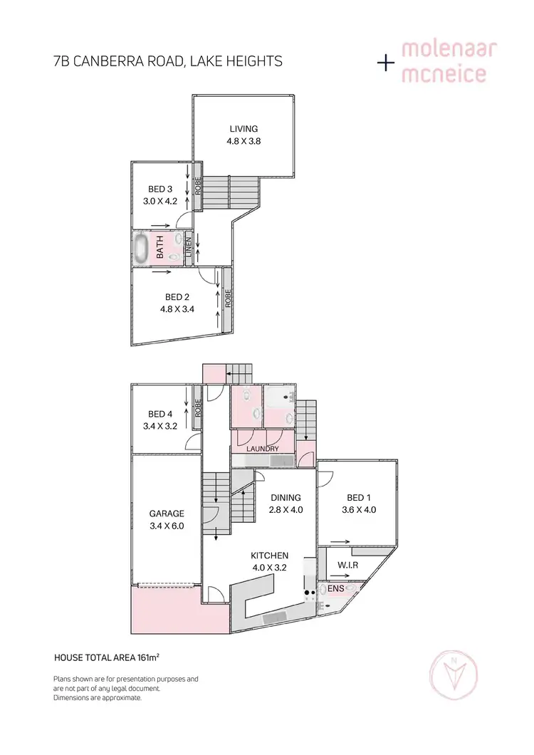 Floorplan of Homely house listing, 7B Canberra Road, Lake Heights NSW 2502