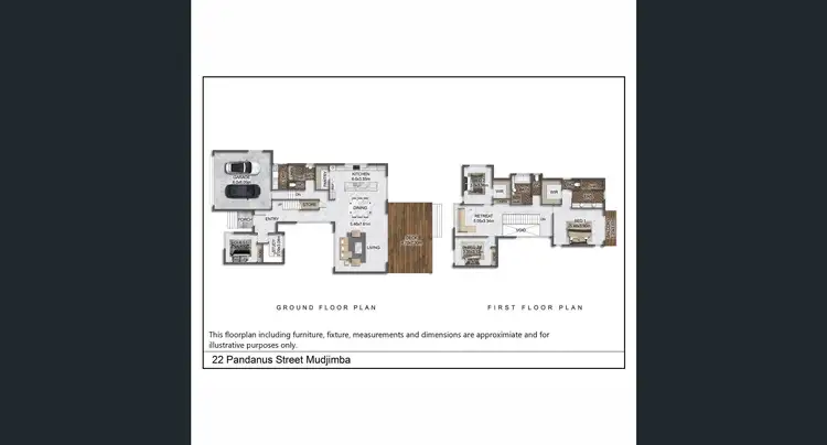 Floorplan of Homely house listing, 22 Pandanus Street, Mudjimba QLD 4564