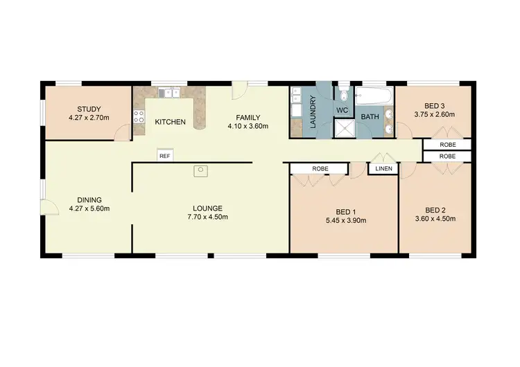 Floorplan of Homely rural property listing, 350 Tabletop Road, Bridge Creek VIC 3723