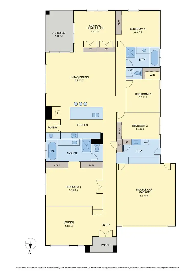Floorplan of Homely house listing, 6 Fairfield Crescent, Diggers Rest VIC 3427