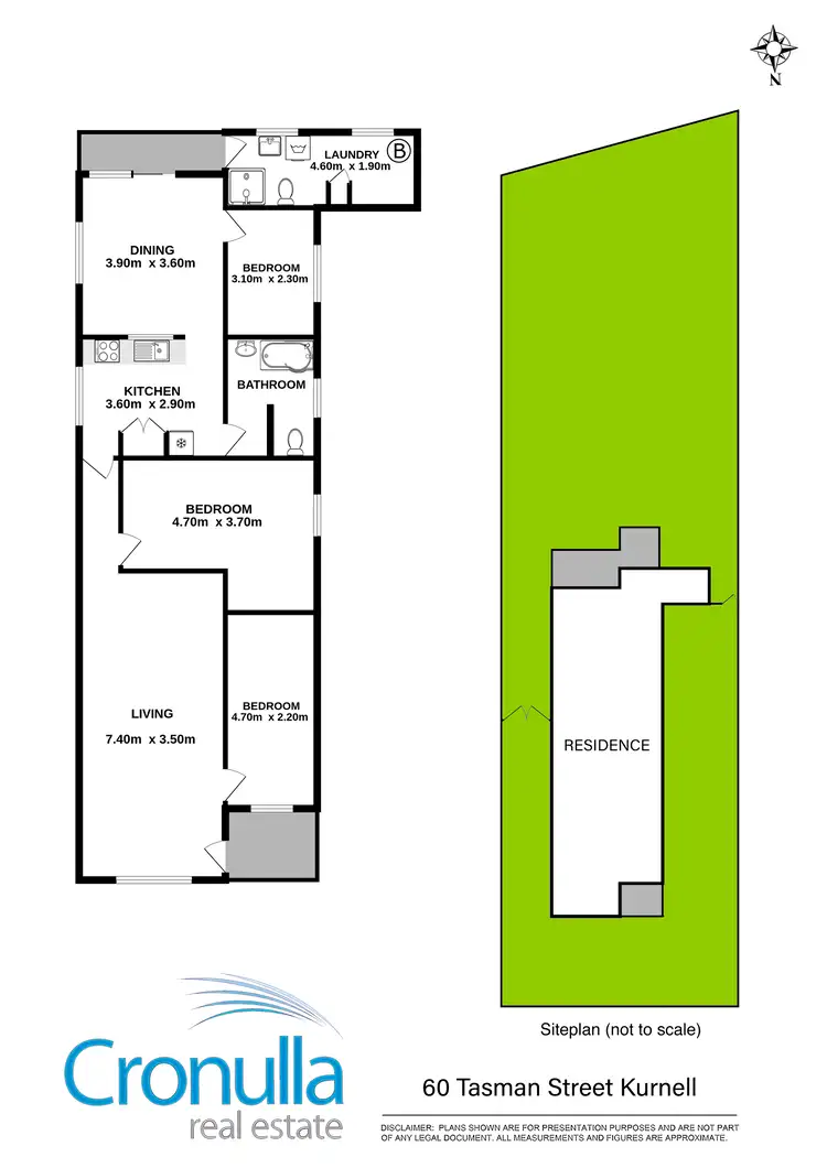 Floorplan of Homely house listing, 60 Tasman Street, Kurnell NSW 2231
