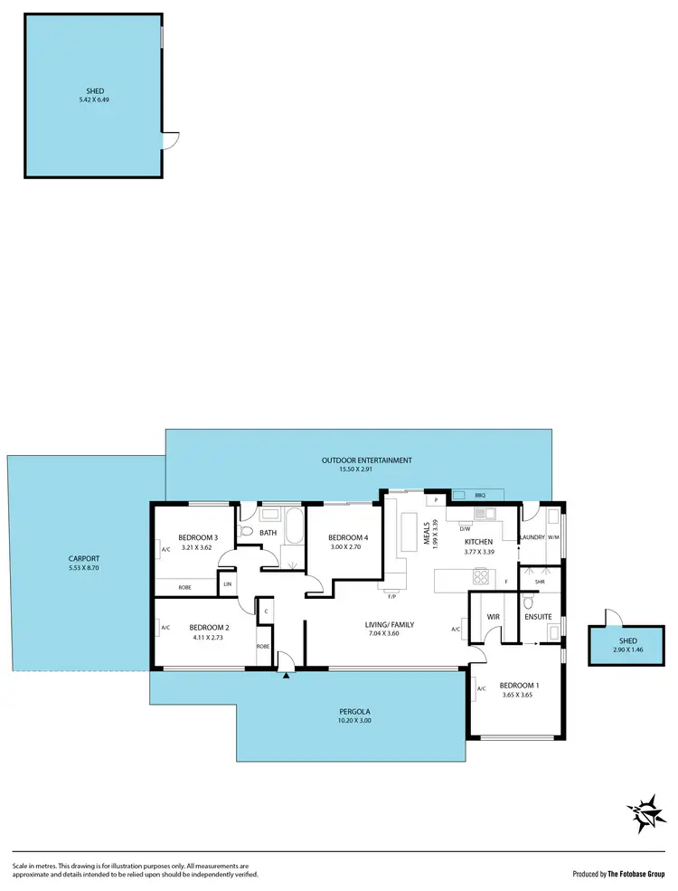 Floorplan of Homely house listing, 23 Teusner Drive, Morphett Vale SA 5162