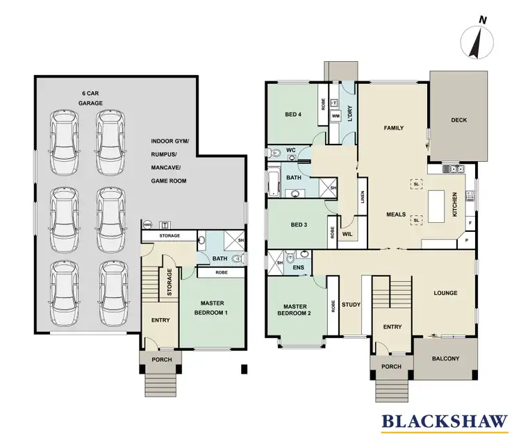 Floorplan of Homely house listing, 14 Cashman Street, Denman Prospect ACT 2611