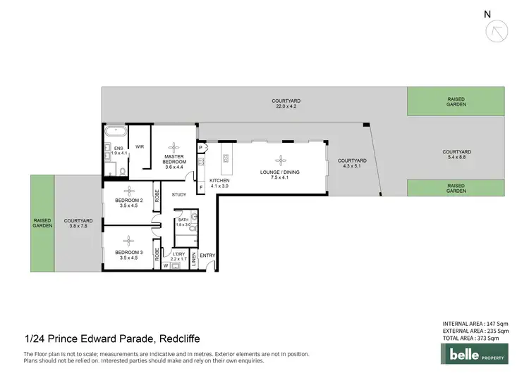 Floorplan of Homely apartment listing, 1/24 Prince Edward Parade, Redcliffe QLD 4020