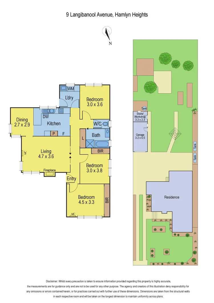 Floorplan of Homely house listing, 9 Langibanool Avenue, Hamlyn Heights VIC 3215