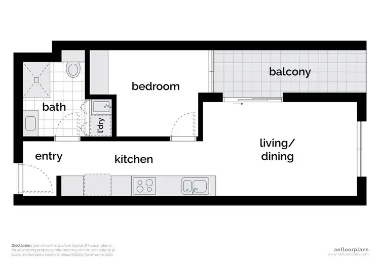 Floorplan of Homely apartment listing, 408/34 Oakden Street, Greenway ACT 2900