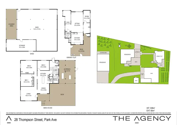 Floorplan of Homely house listing, 28 Thompson Street, Park Avenue QLD 4701