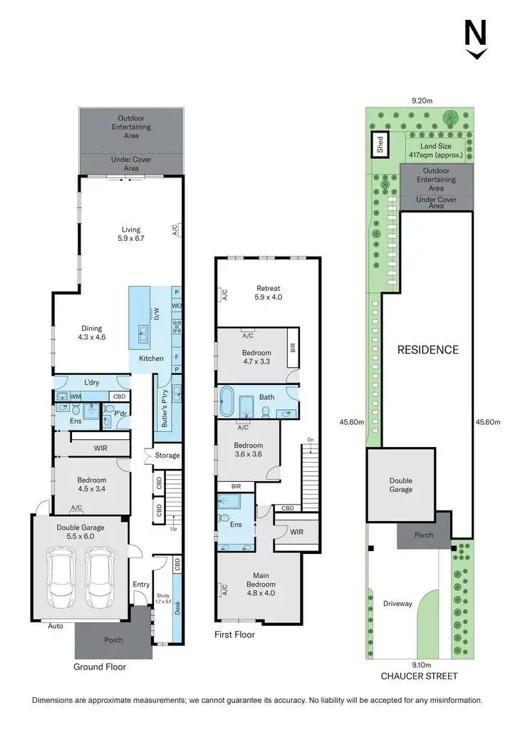 Floorplan of Homely house listing, 4A Chaucer Street, Box Hill South VIC 3128