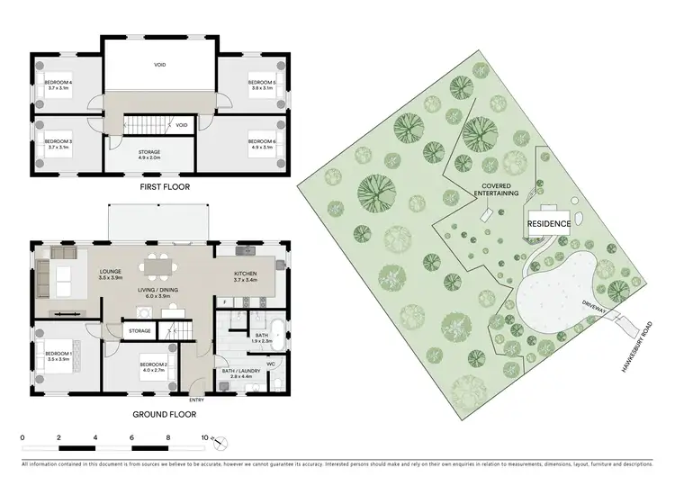 Floorplan of Homely house listing, 836 Hawkesbury Road, Hawkesbury Heights NSW 2777