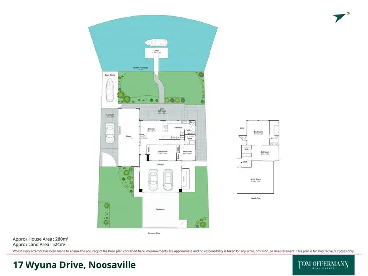 Floorplan of Homely house listing, 17 Wyuna Drive, Noosaville QLD 4566