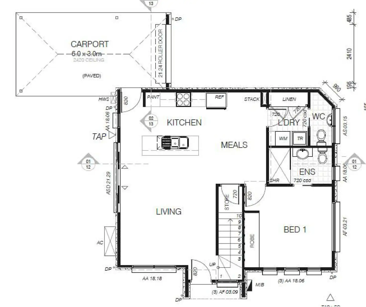Floorplan of Homely townhouse listing, 507 Morphett Road, Seacombe Gardens SA 5047