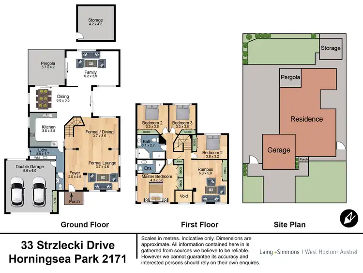 Floorplan of Homely house listing, 33 Strzlecki Drive, Horningsea Park NSW 2171