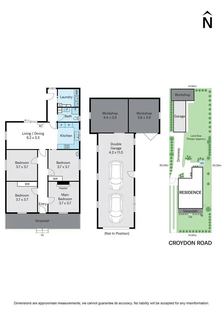 Floorplan of Homely house listing, 85 Croydon Road, Surrey Hills VIC 3127